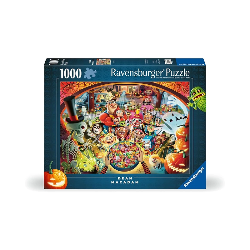 Ravensburger Trick or Treat by Dean Macadam 1000 Piece Jigsaw Puzzle