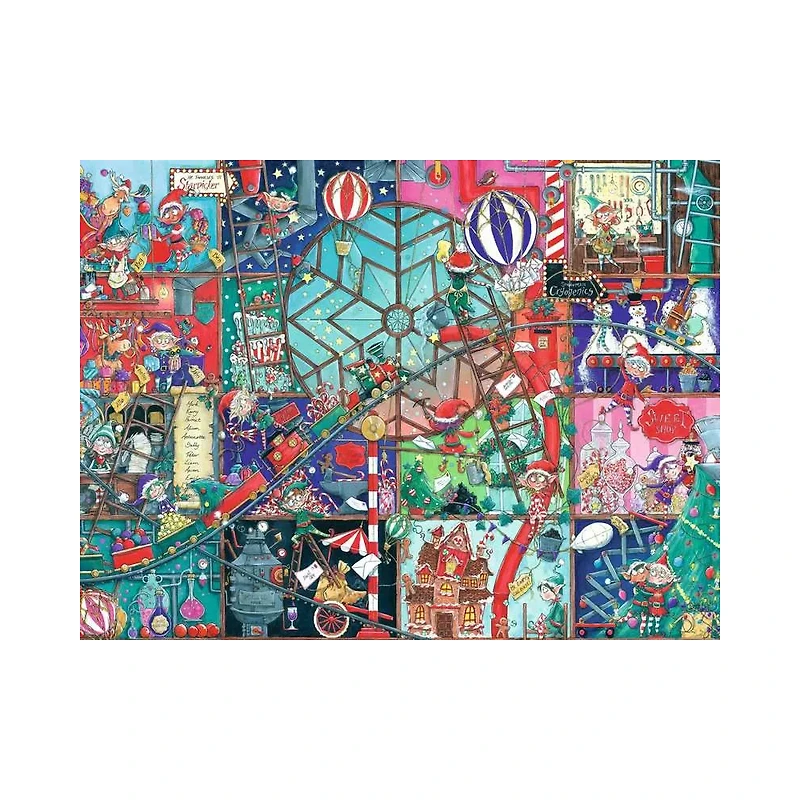 Ravensburger The Elf Factory 1500 Piece Jigsaw Puzzle