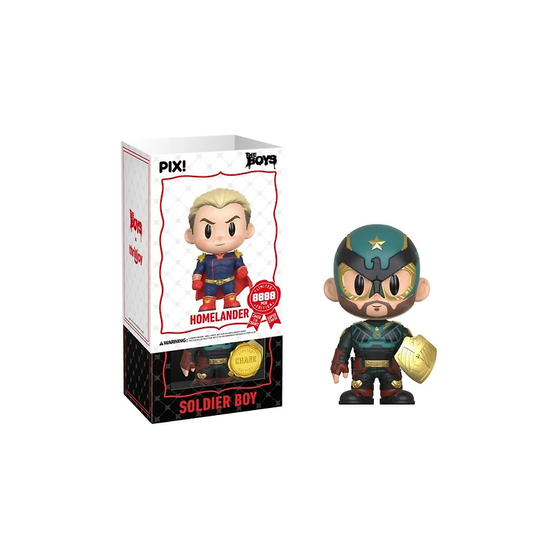 The Boys Homelander Pix! Vinyl Figure (Random Pick)