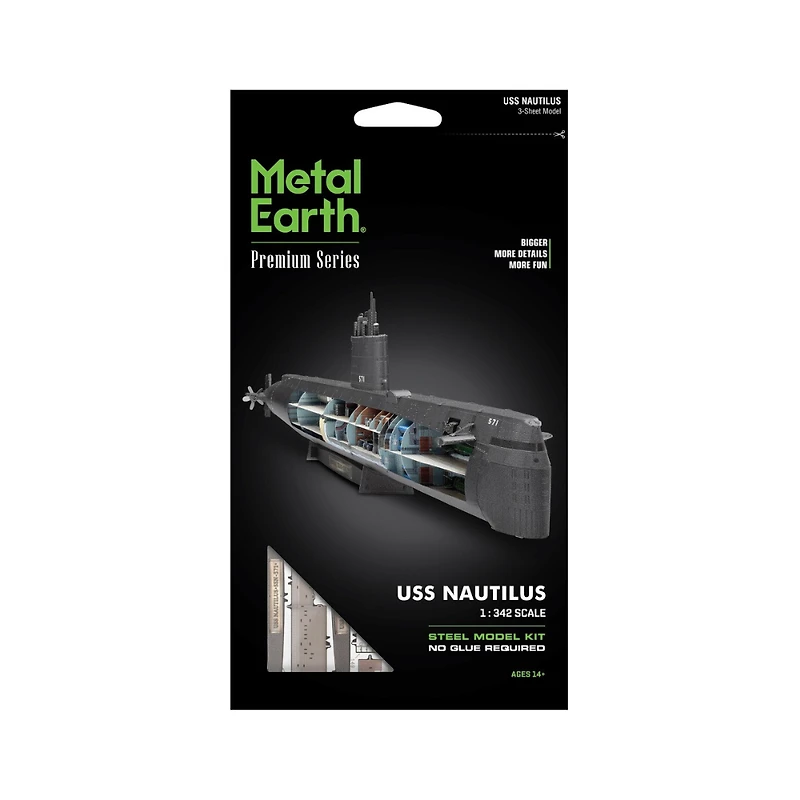 USS Nautilus Metal Earth Model Kit PS2023