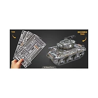 Metal Earth Premium Series M4 Sherman Tank 3D Metal Model Kit