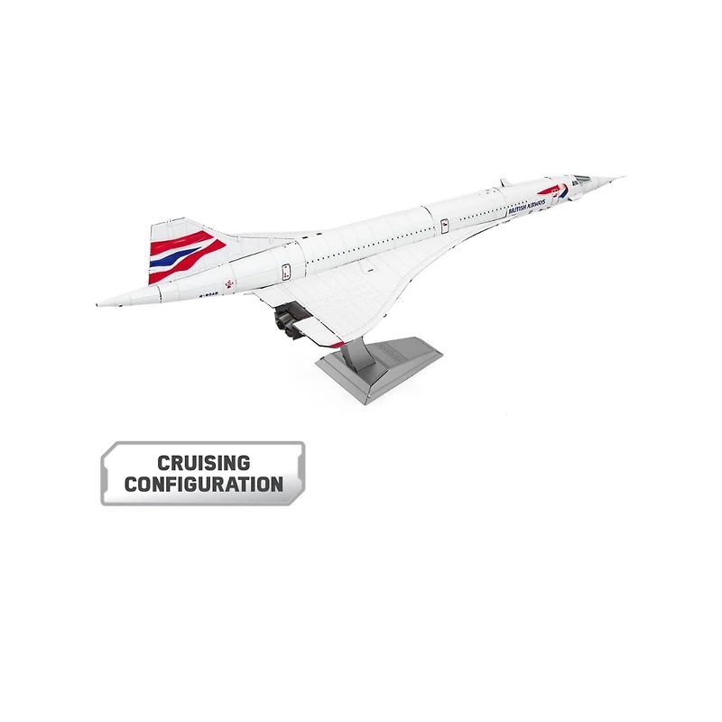Concorde Metal Earth 3D Metal Model Kit