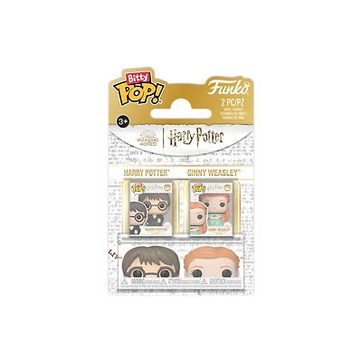 Funko Pop! Bitty:Harry Potter & Ginny Weasley 2-Pack