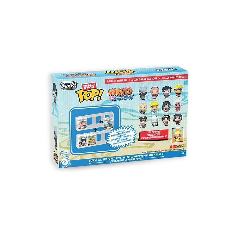 Funko Pop! Bitty Pop: Naruto 4-Pack Series 1