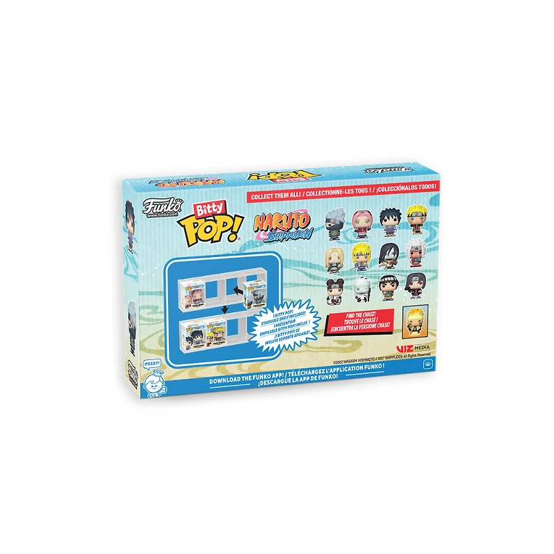 Funko Pop! Bitty: Naruto 4-Pack Series 3