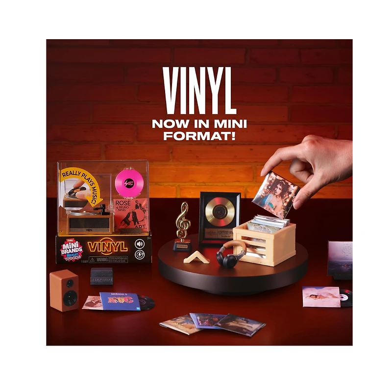 ZURU Mini Brands Really Works Vinyl Playset Series 1