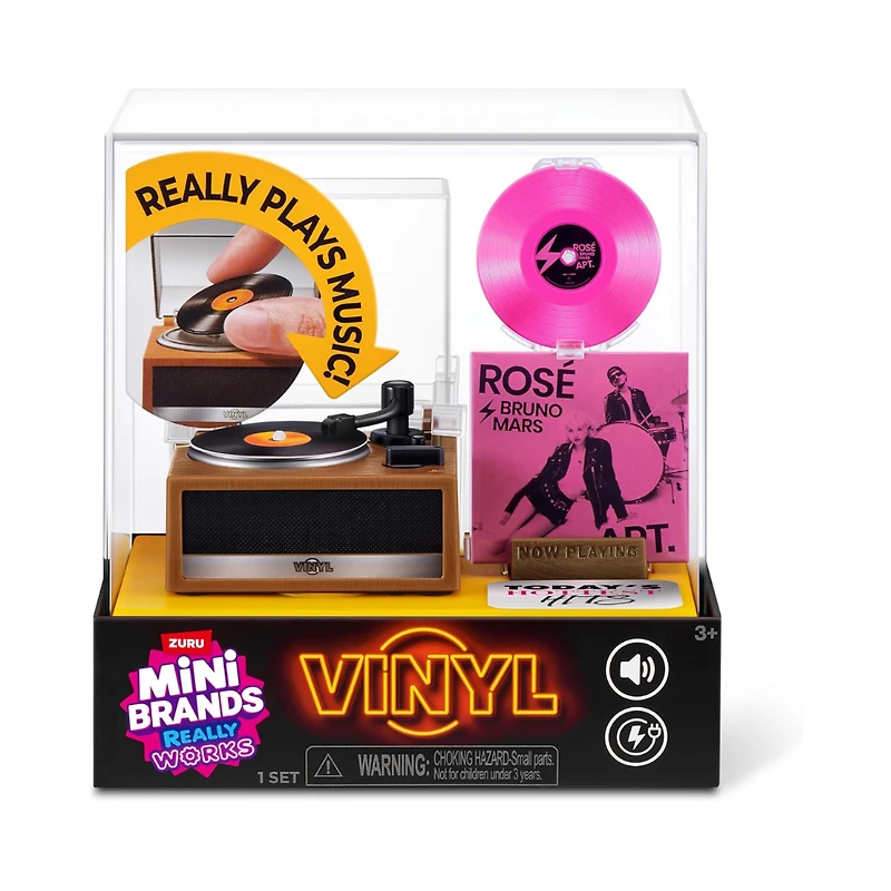 ZURU Mini Brands Really Works Vinyl Playset Series 1