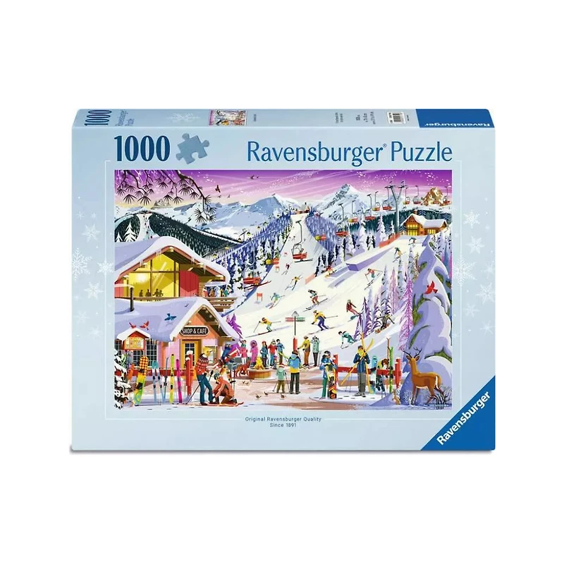 Ravensburger Christmas Slopeside Spirit – 1000 pieces