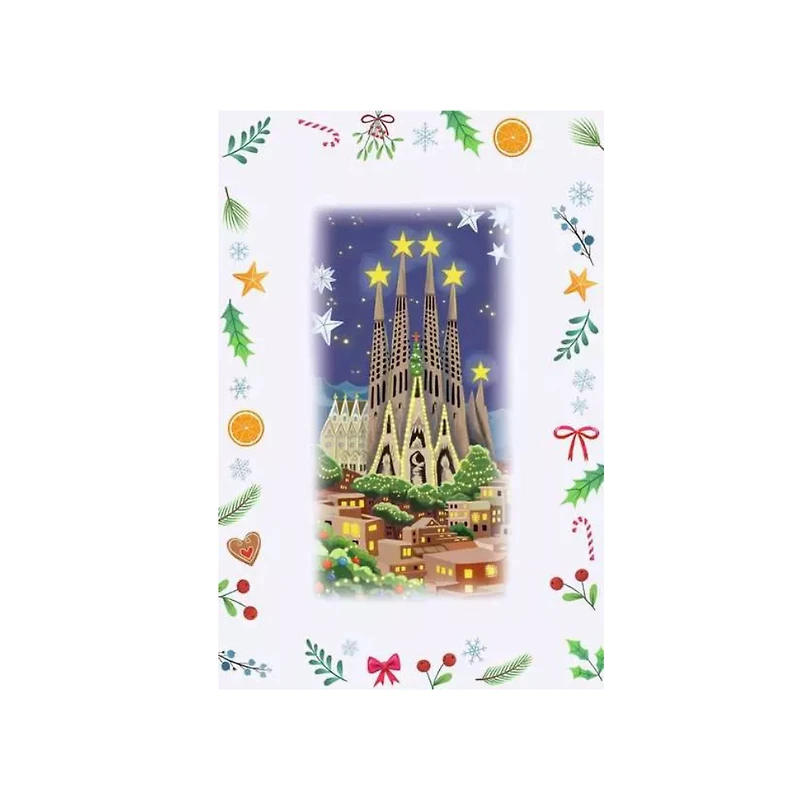 Advent Calendar 24-Day 52-Piece Jigsaw Puzzle Set