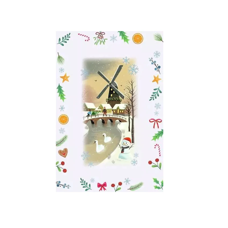 Advent Calendar 24-Day 52-Piece Jigsaw Puzzle Set