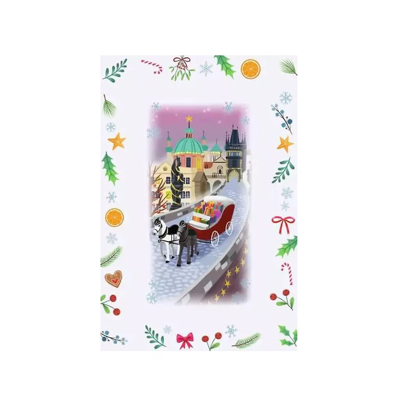 Advent Calendar 24-Day 52-Piece Jigsaw Puzzle Set