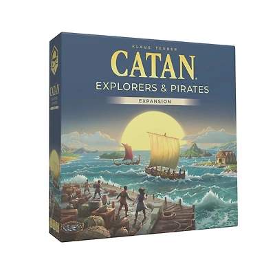 CATAN Explorers & Pirates 6th Edition Expansion Board Game
