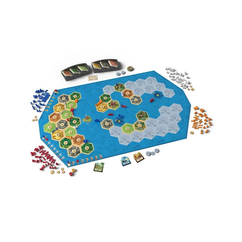 CATAN Explorers & Pirates 6th Edition Expansion Board Game