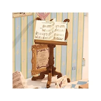 Robotime Rolife  Melody Instrument Shop 3D Wooden Book Nook