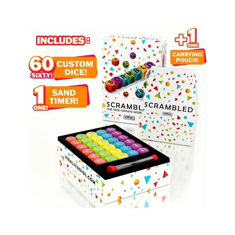 SCRAMBLED the Dice – Driven word Game