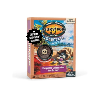 Survivor: Let’s Go to Rocks Game – Strategy and Challenge Party Game