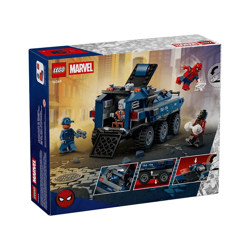 LEGO Marvel Spider-Man Prison Transport Chase – 367
Pieces