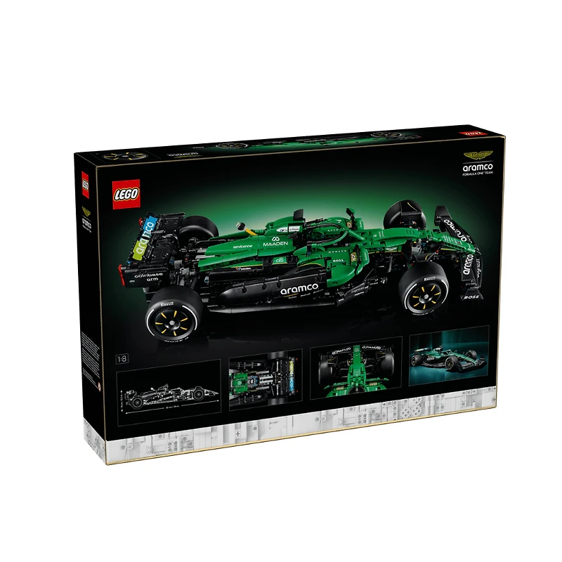 LEGO Technic Aston Martin Aramco AMR25 F1 Car – 1547 Pieces