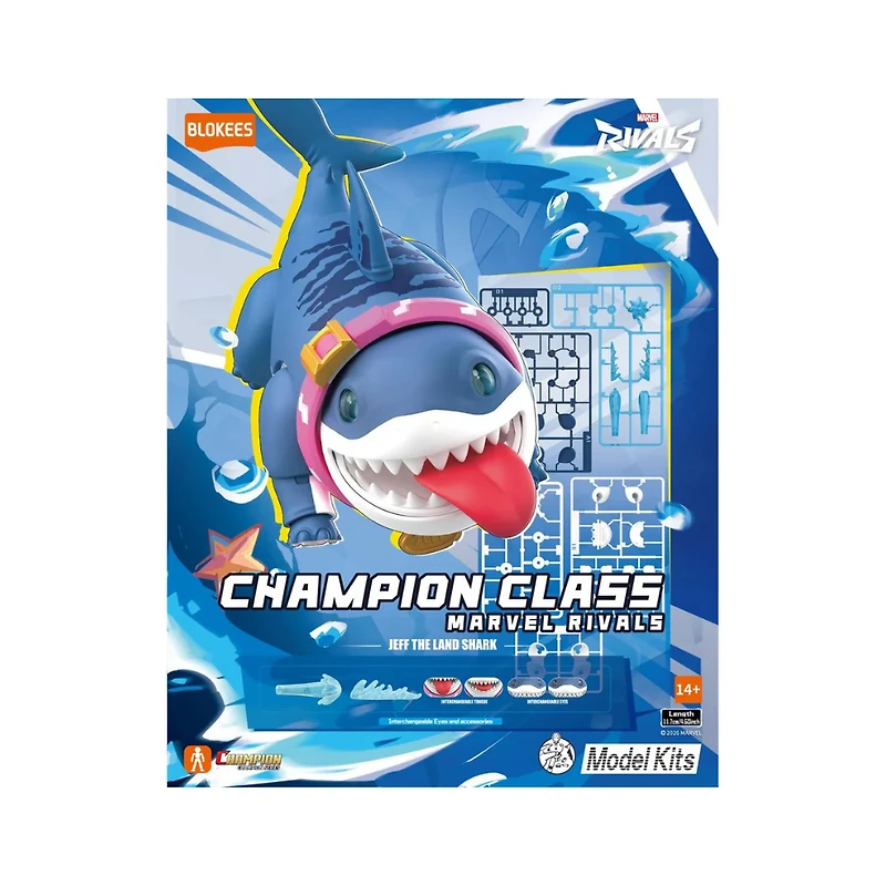 Blokees:Marvel Rivals – Jeff the Land Shark