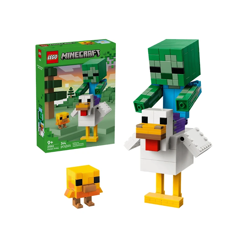 LEGO Minecraft Chicken Jockey 344 Pieces