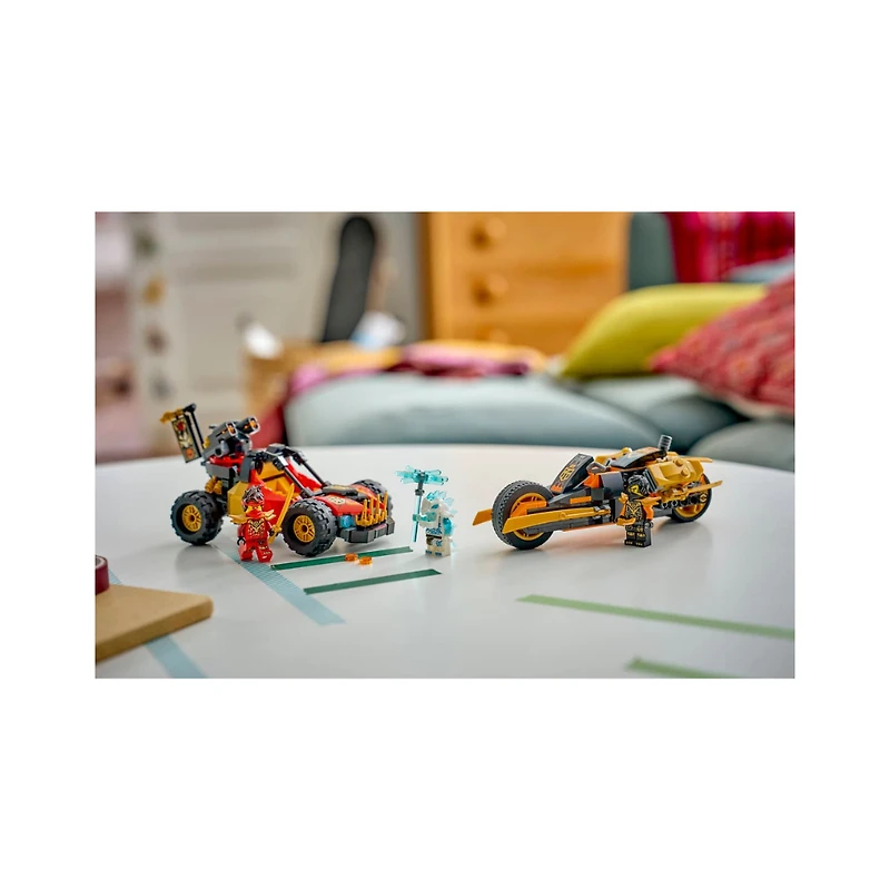LEGO NINJAGO Kai and Cole’s Combiner Vehicles 394 Pieces