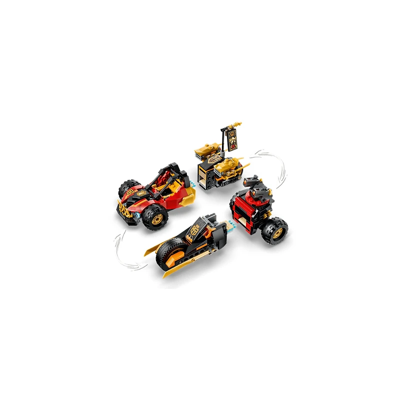 LEGO NINJAGO Kai and Cole’s Combiner Vehicles 394 Pieces