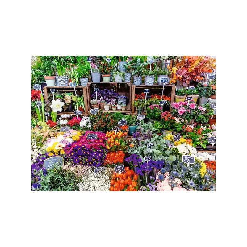 Ravensburger Flower Market, France – 500 pieces