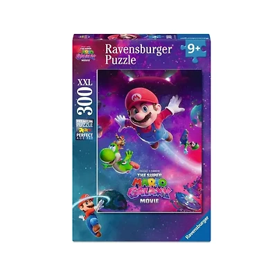 Ravensburger Super Mario Galaxy Movie – New Adventures of Super Mario – 300 XXL pieces