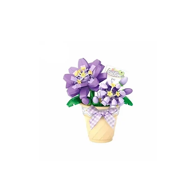 Delphinium Flower 180-Piece 3D Crystal Puzzle