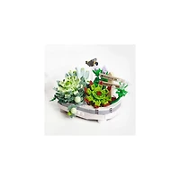 Potted Succulent Plant Building Set – 389 Pieces