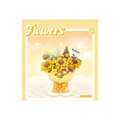 Sunflowers Building Set – 222 Pieces
