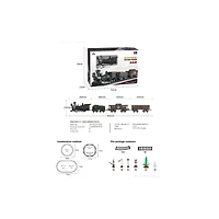 Steam Train with Sound and Light – Building Set