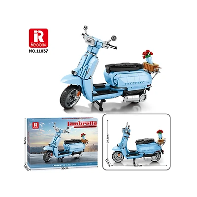 Lambretta Scooter Building Set – 1,169 Pieces