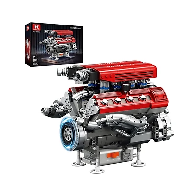 Racing Engine Building Set – 1,101 Pieces