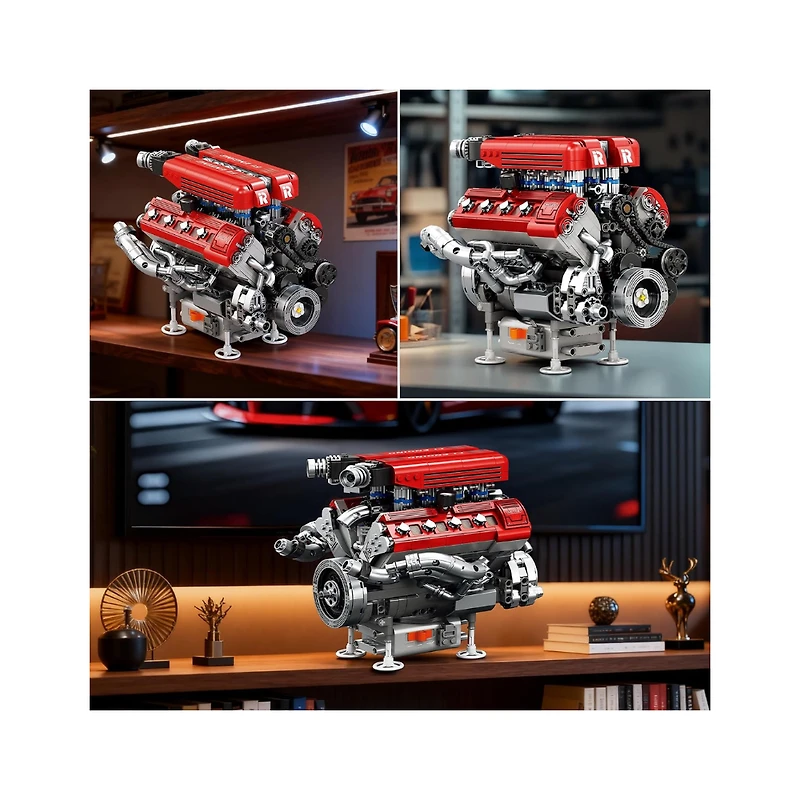 Racing Engine Building Set – 1,101 Pieces