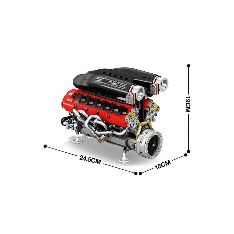 SPE Engine Building Set – 1,240 Pieces