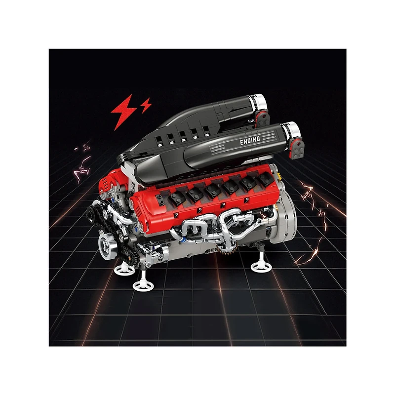 SPE Engine Building Set – 1,240 Pieces