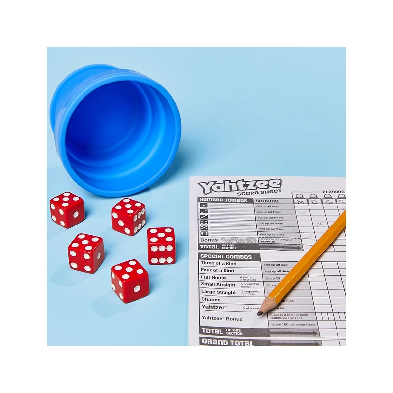 Yahtzee Travel Game – Portable Classic Dice Game
