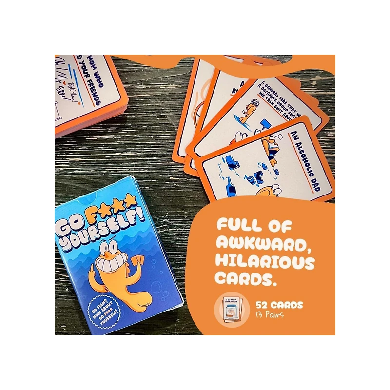Go F Yourself! – The Grown Up Go Fish Card Game