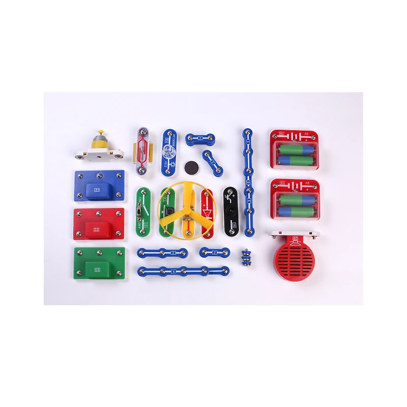 Fan and Lamp Circuit Kit – Educational STEM Building Set