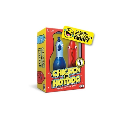 Chicken vs Hotdog Family Card Game