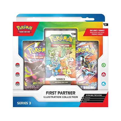 Pokemon First Partner Illustration Collection Series 3