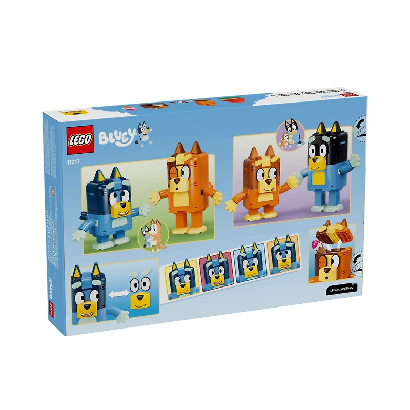 LEGO Bluey Brick-Built Bluey Family 466 Pieces
