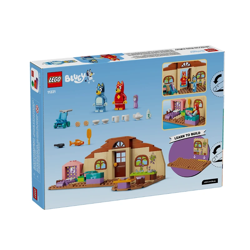 LEGO Bluey School with Rusty and Bluey 106 Pieces