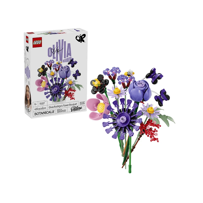 LEGO Editions Olivia Rodrigo’s Flower Bouquet 400 Pieces