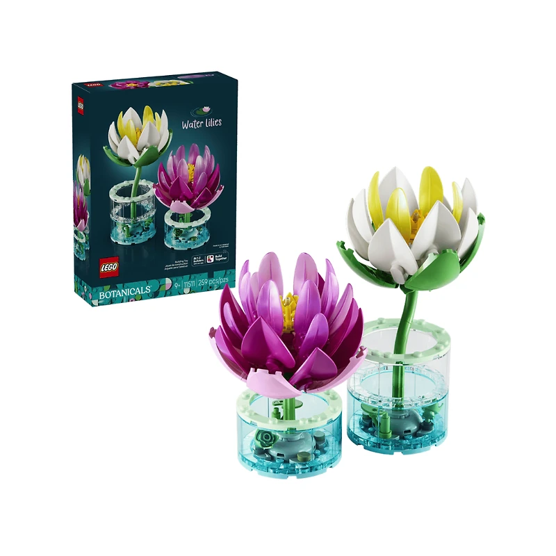 LEGO Botanicals Water Lilies 259 Pieces