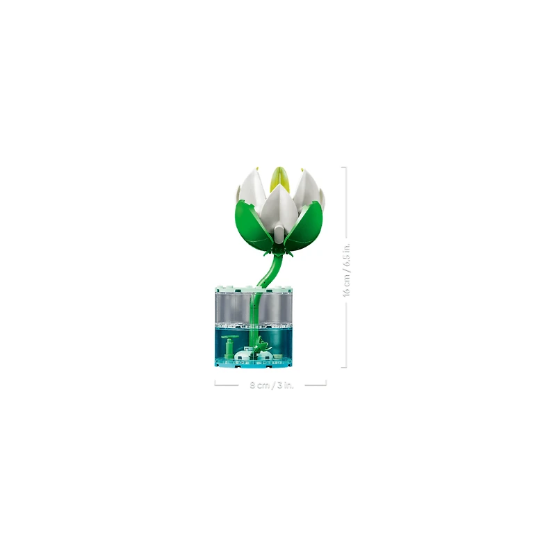 LEGO Botanicals Water Lilies 259 Pieces