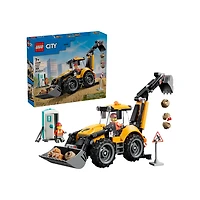 LEGO City Yellow Backhoe Loader 301 Pieces