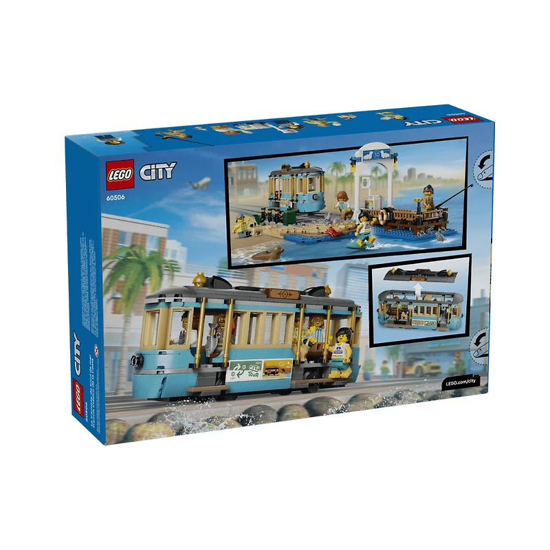 LEGO City Classic Beach Streetcar 693 Pieces