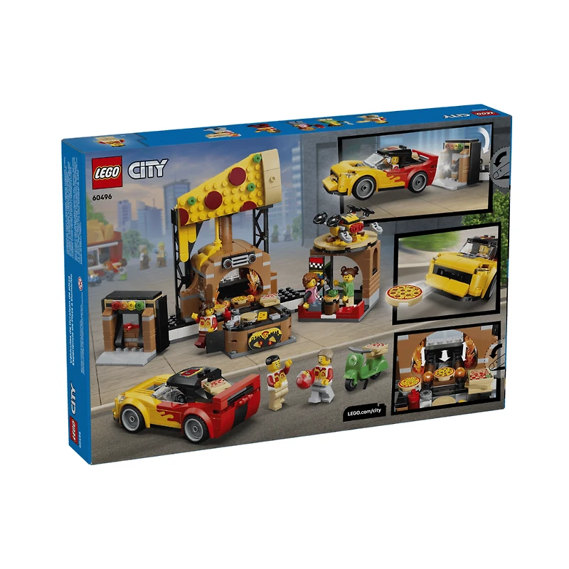 LEGO City Pizza Delivery Experience with Vehicles 494 Pieces